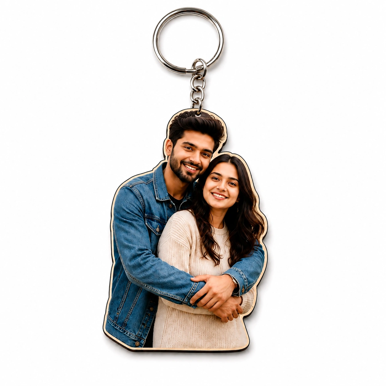 Soulmate Photo Keychain